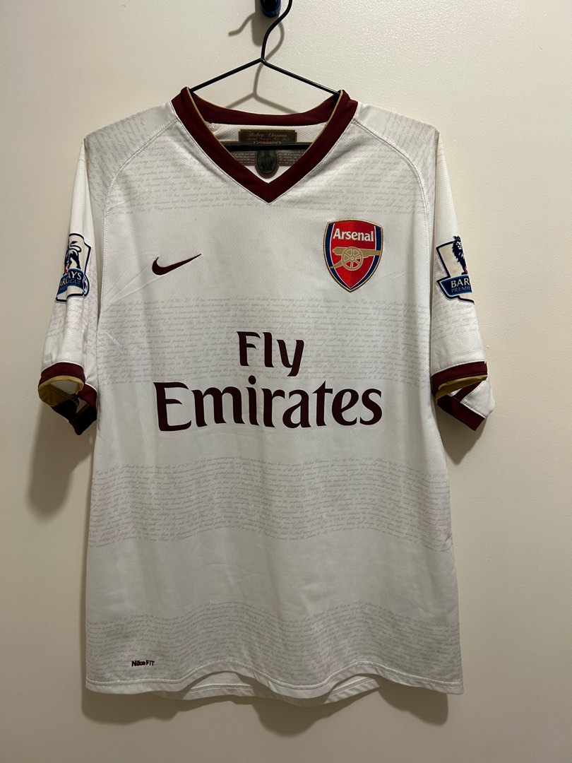 Nike Arsenal 0708 Away Football Shirt Jersey Tomas Rosicky Nameset