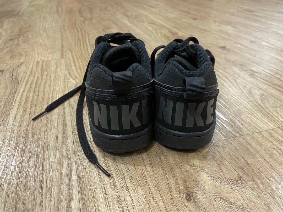 Nike black school shoes, Babies & Kids, Babies & Kids Fashion on Carousell