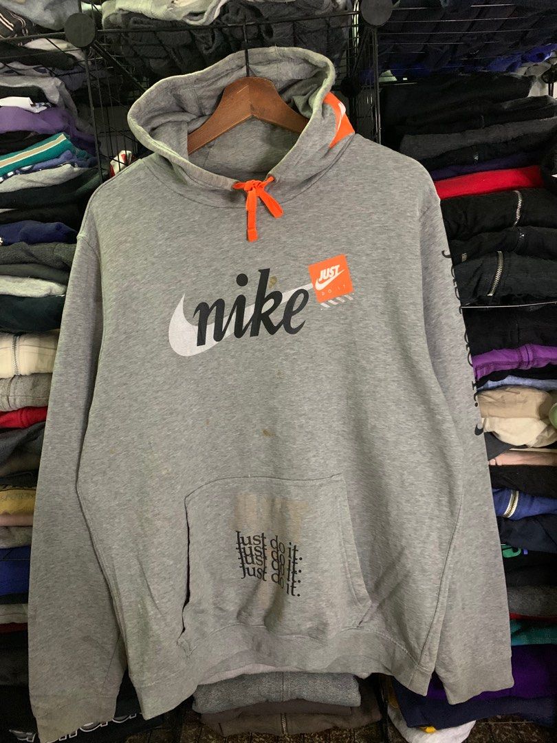 SALE NIKE JUST DO IT AOP HOODIE Men s Fashion Tops Sets