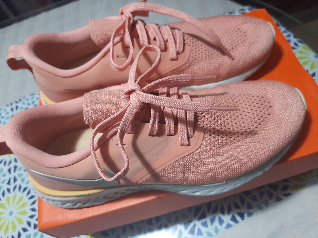 NIKE ODYSSEY REACT 2 FLYKNIT PINK Women s Fashion Footwear