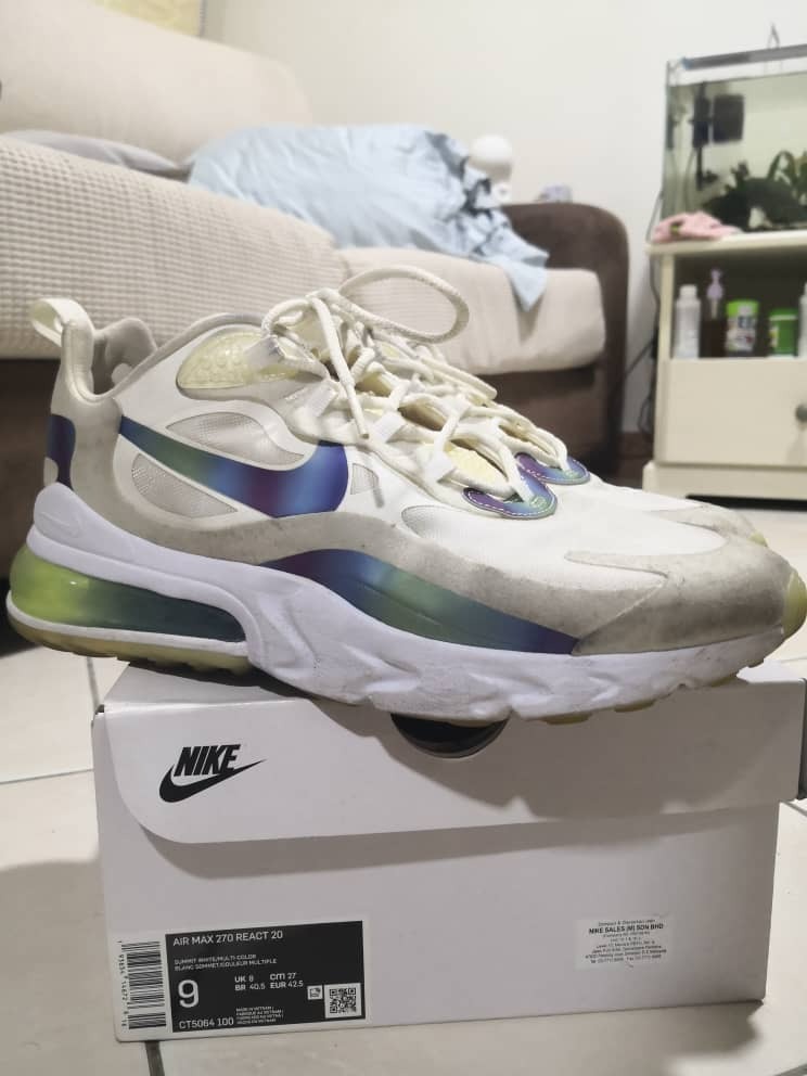 Nike react discount element 270 40.5