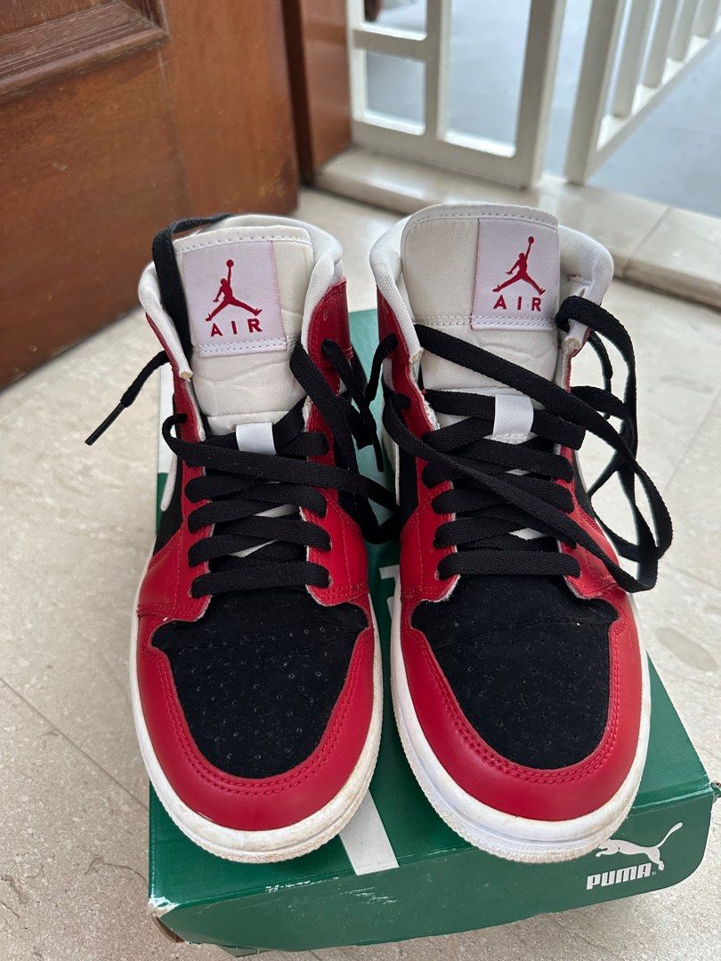 Mid Black Gym Red Air Jordan Mids Womens Mid White Gym Red Red And
