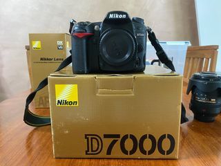Nikon D7000 + 3 lenses