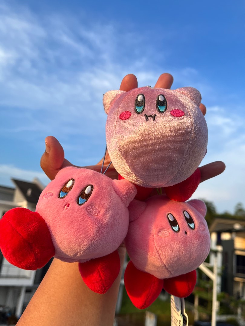 Kirby plush keychain discount