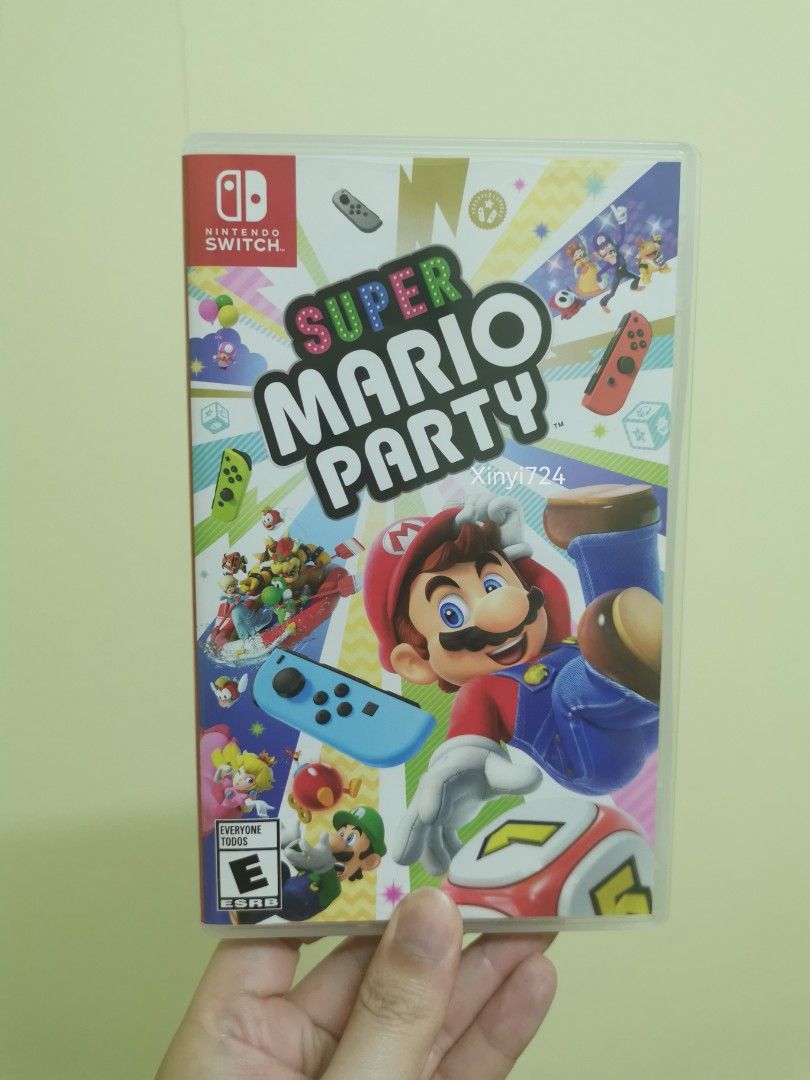 Nintendo Switch Game Super Mario Party Video Gaming Video Games