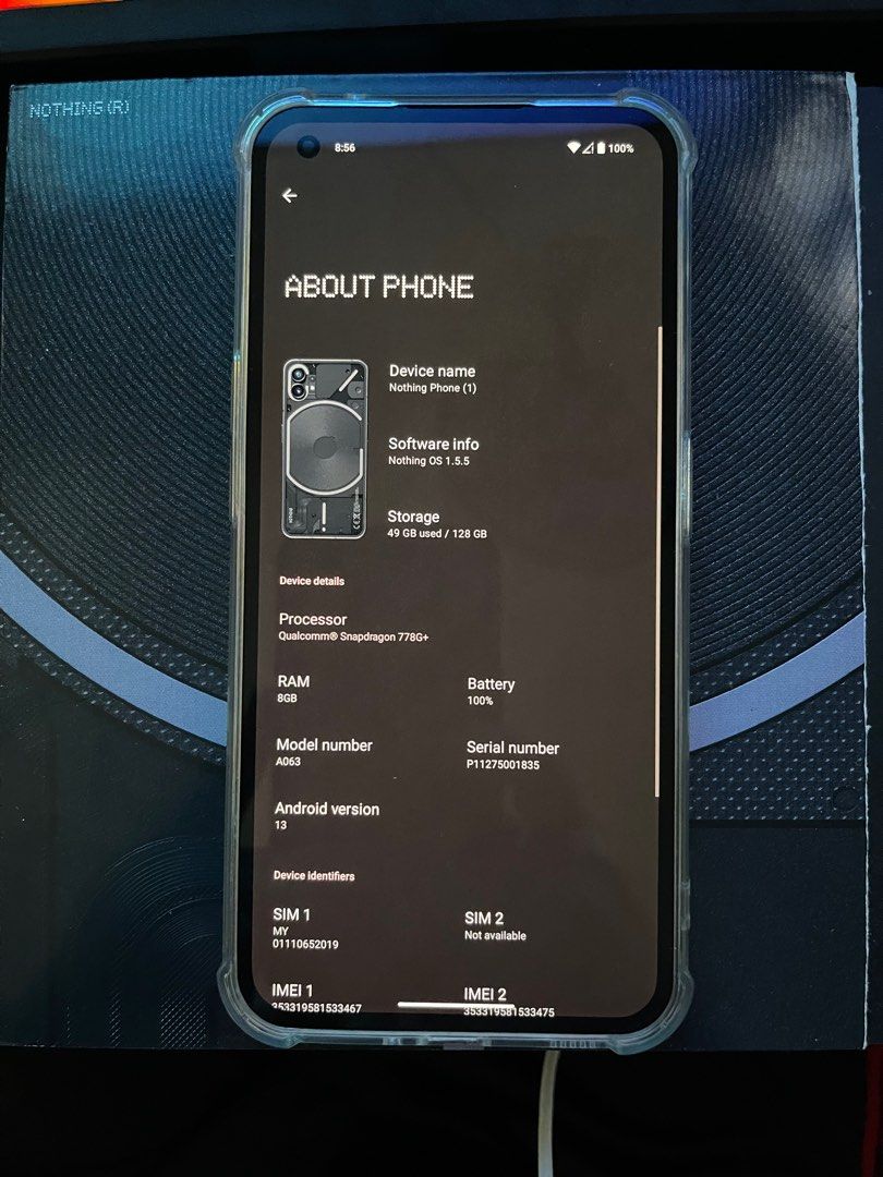 Nothing phone 1 91 clearance