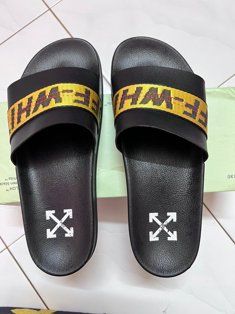 Off White Original Men s Fashion Footwear Flipflops and Slides
