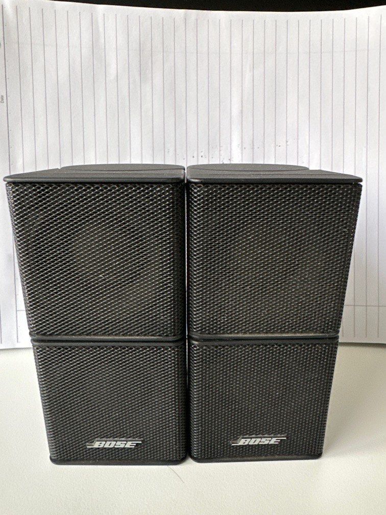 One pair Bose jewel cube speakers for sale