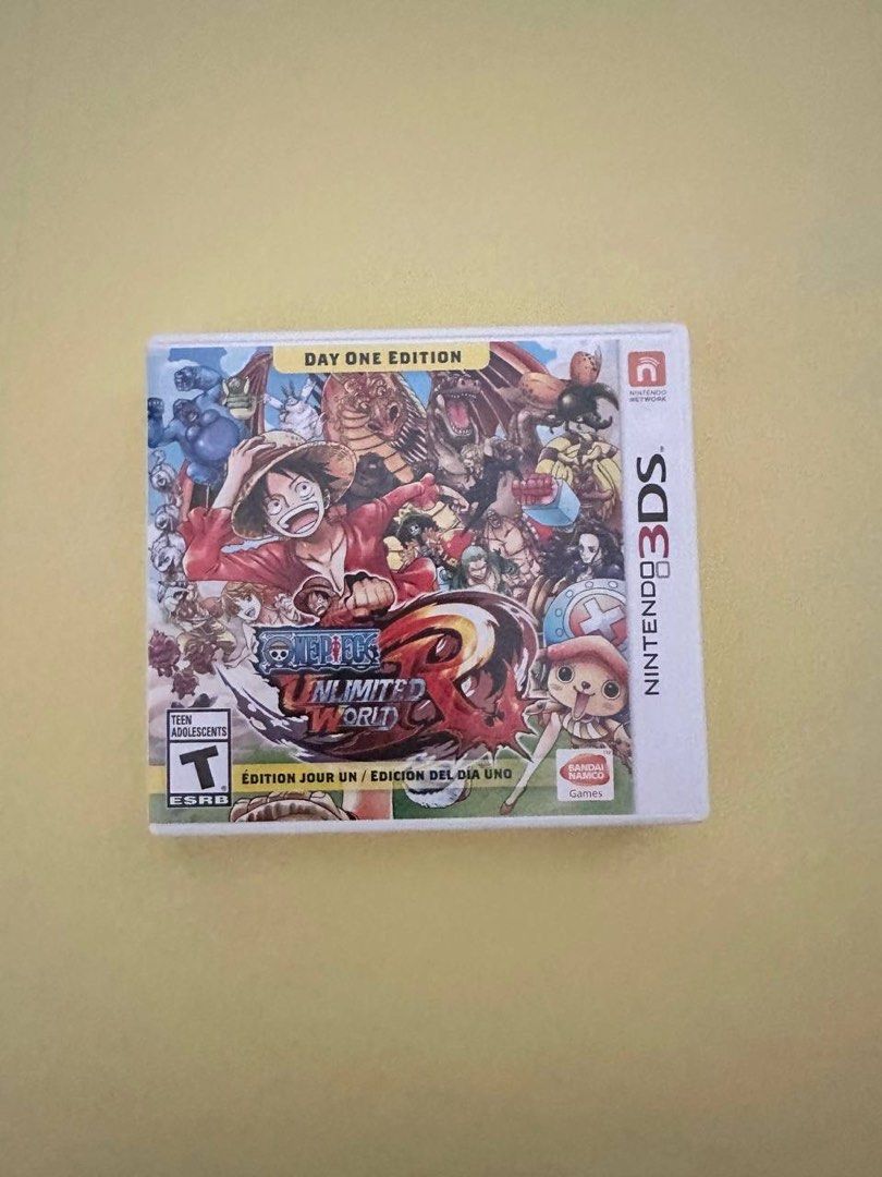 One Piece Unlimited World Nintendo 3DS game Video Gaming Video