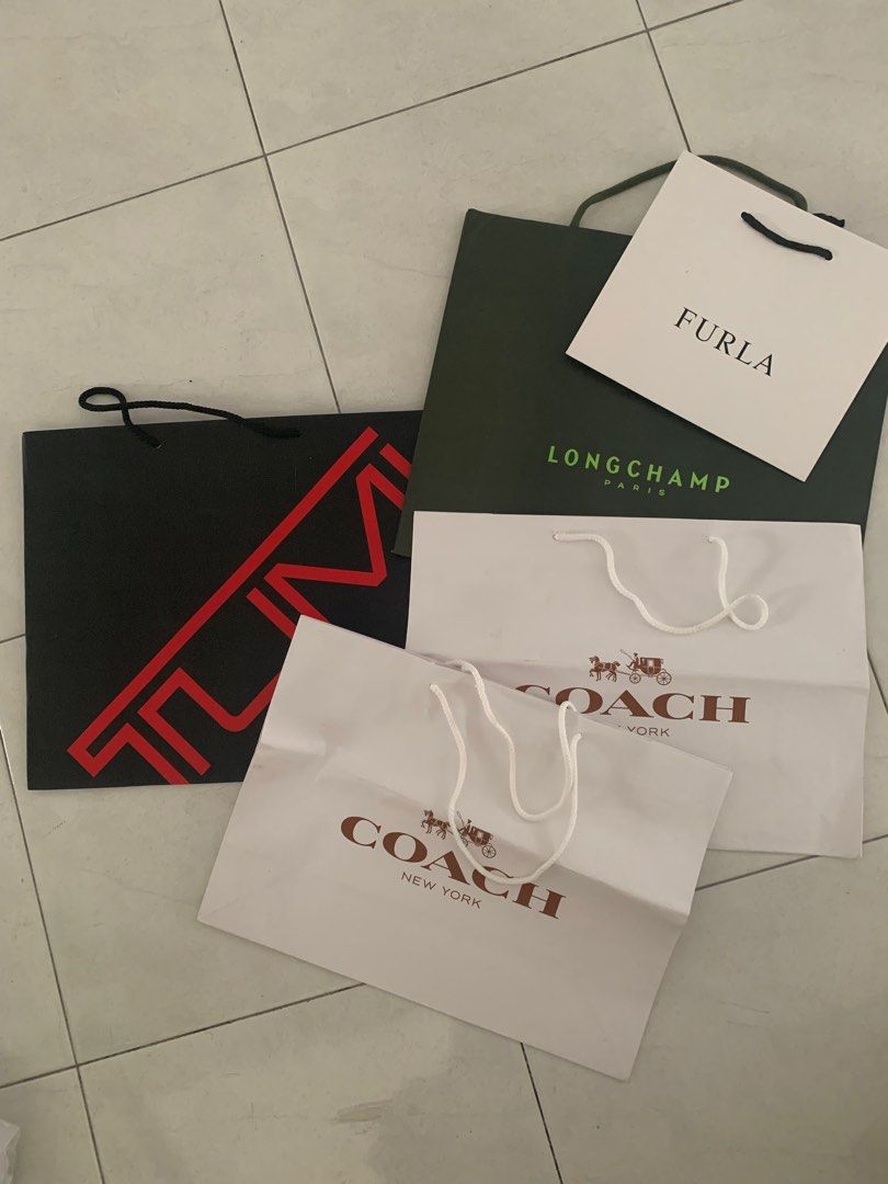 Paper bag coach discount original