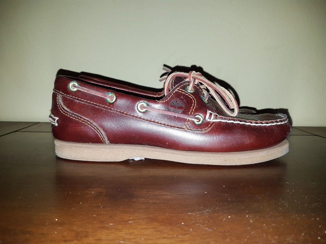 Original Timberland Women s Classic Boat Leather Shoe