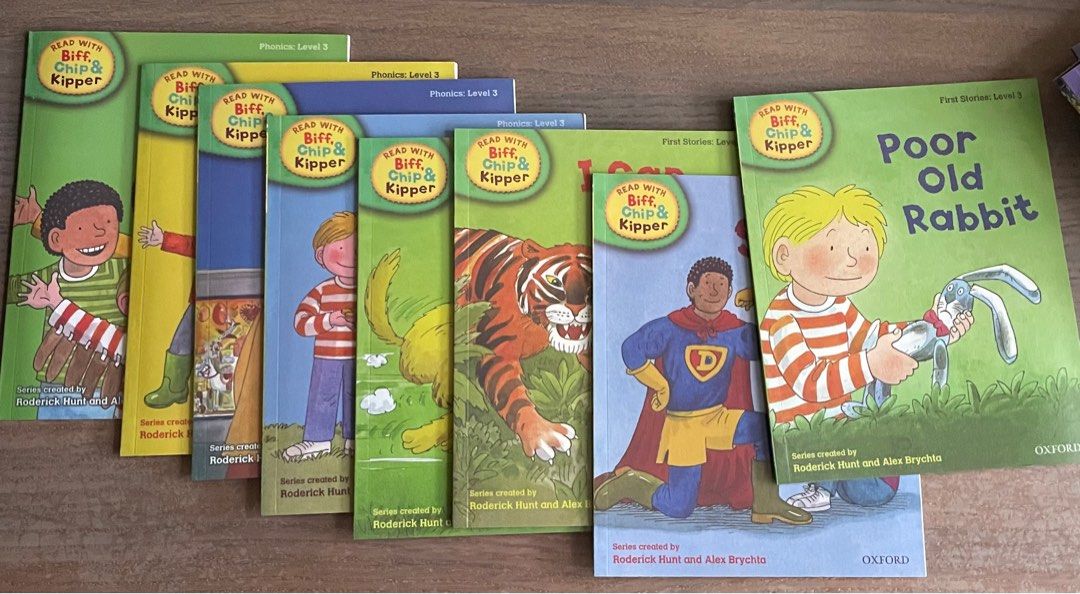 Oxford Reading Tree set Biff Chip Kipper Reading Phonics book, Hobbies ...