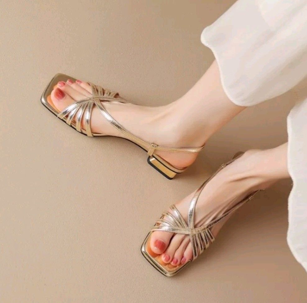 Pale gold heels hotsell