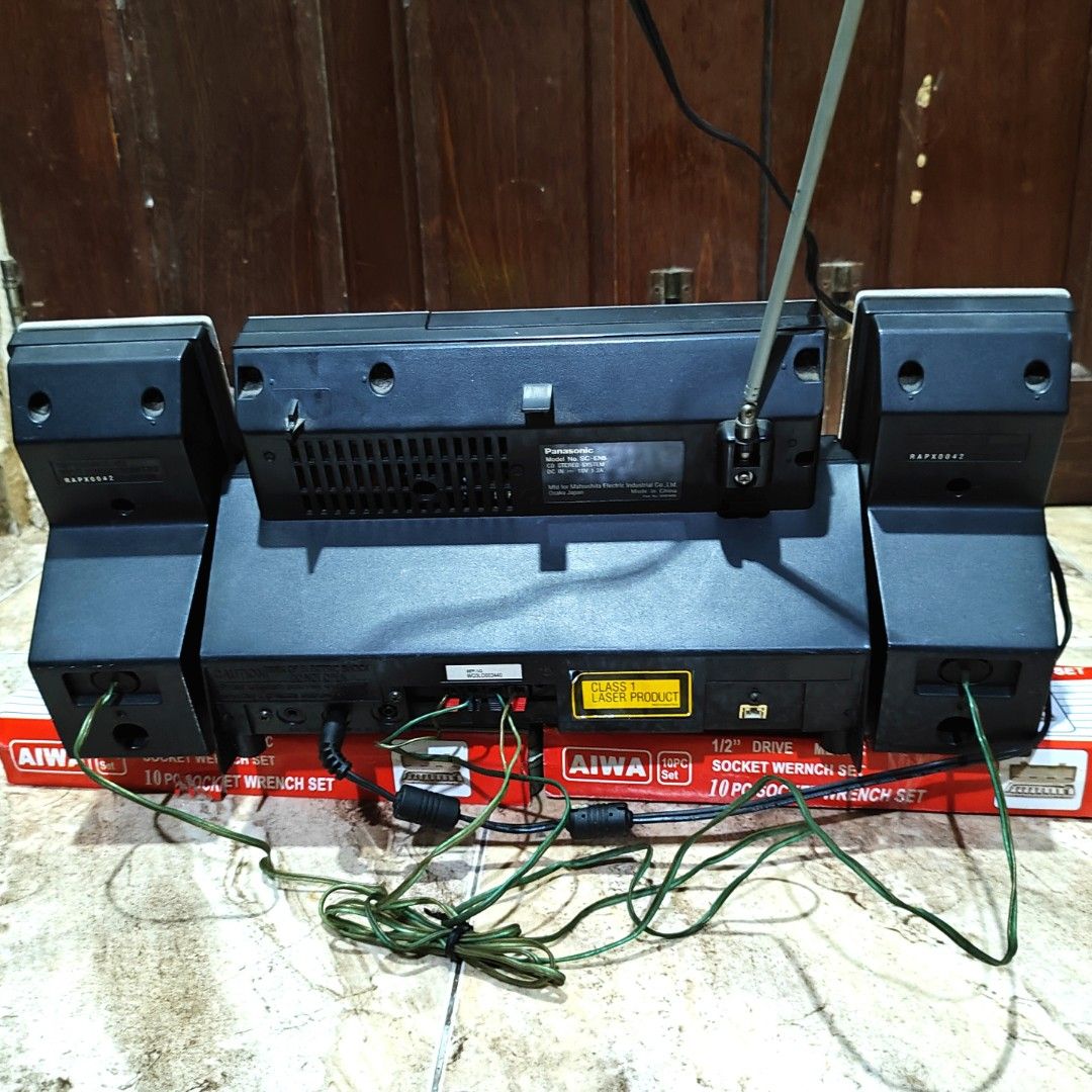 PANASONIC CD STEREO SYSTEM SCEN5, Audio, Other Audio Equipment on