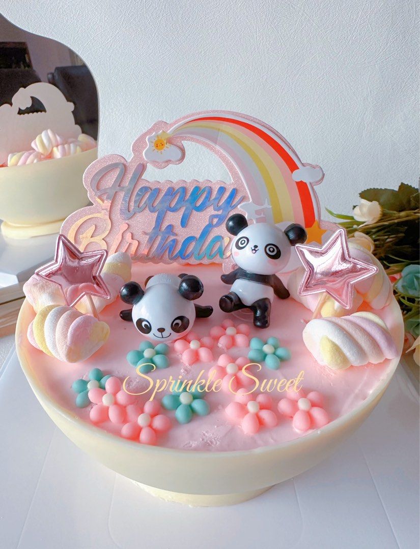 Sammy's Cakery - A cute panda and bamboo theme Cake with a... | Facebook