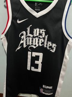 Nike Authentic Vaporknit Paul George LA Clippers NBA Jersey Size 40 Small  for sale online