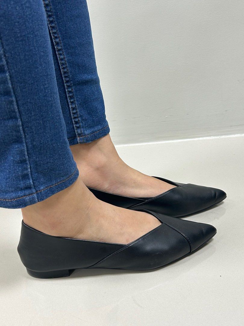 Fioni shoes black flats hotsell