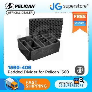 Pelican 1565 Durable Padded Divider Set for Pelican 1560 Series Hard Cases | JG Superstore