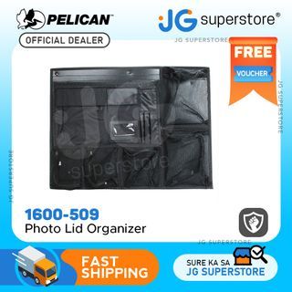 Pelican 1600 Durable Photo Lid Organizer for Pelican 1600, 1610 and 1620 Hard Case | JG Superstore