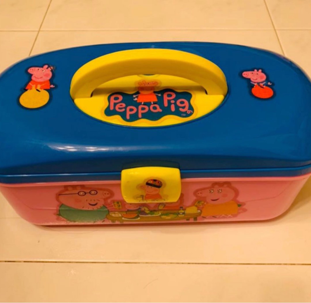 Peppa Pig Toy Box, Hobbies & Toys, Toys & Games on Carousell