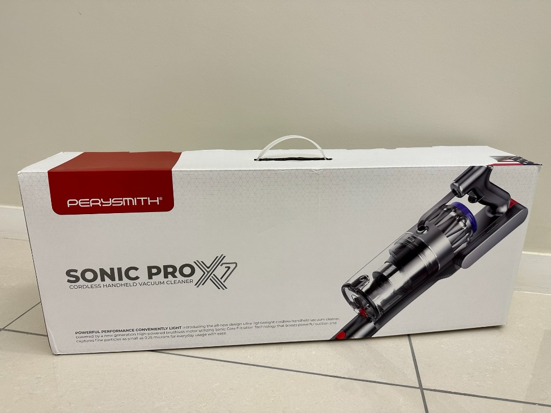 PerySmith Cordless Vacuum Cleaner Sonic Pro Core Series X7, TV & Home