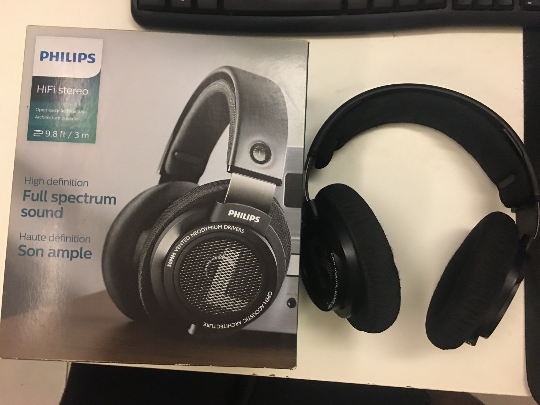 Philips SHP9500 HiFi Headphone, Audio, Headphones & Headsets on Carousell