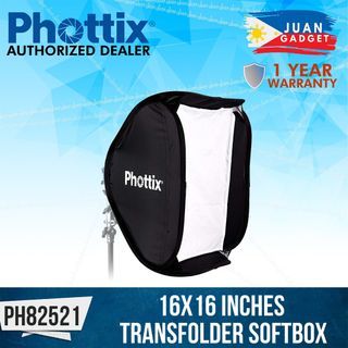 Phottix Transfolder Softbox 40x40cm or 16x16 Inches  | JG Superstore