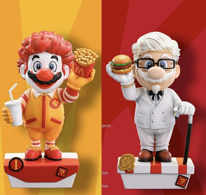 [PO] PG Studio - Super Mario Ronald McDonald Cosplay Mario & KFC ...