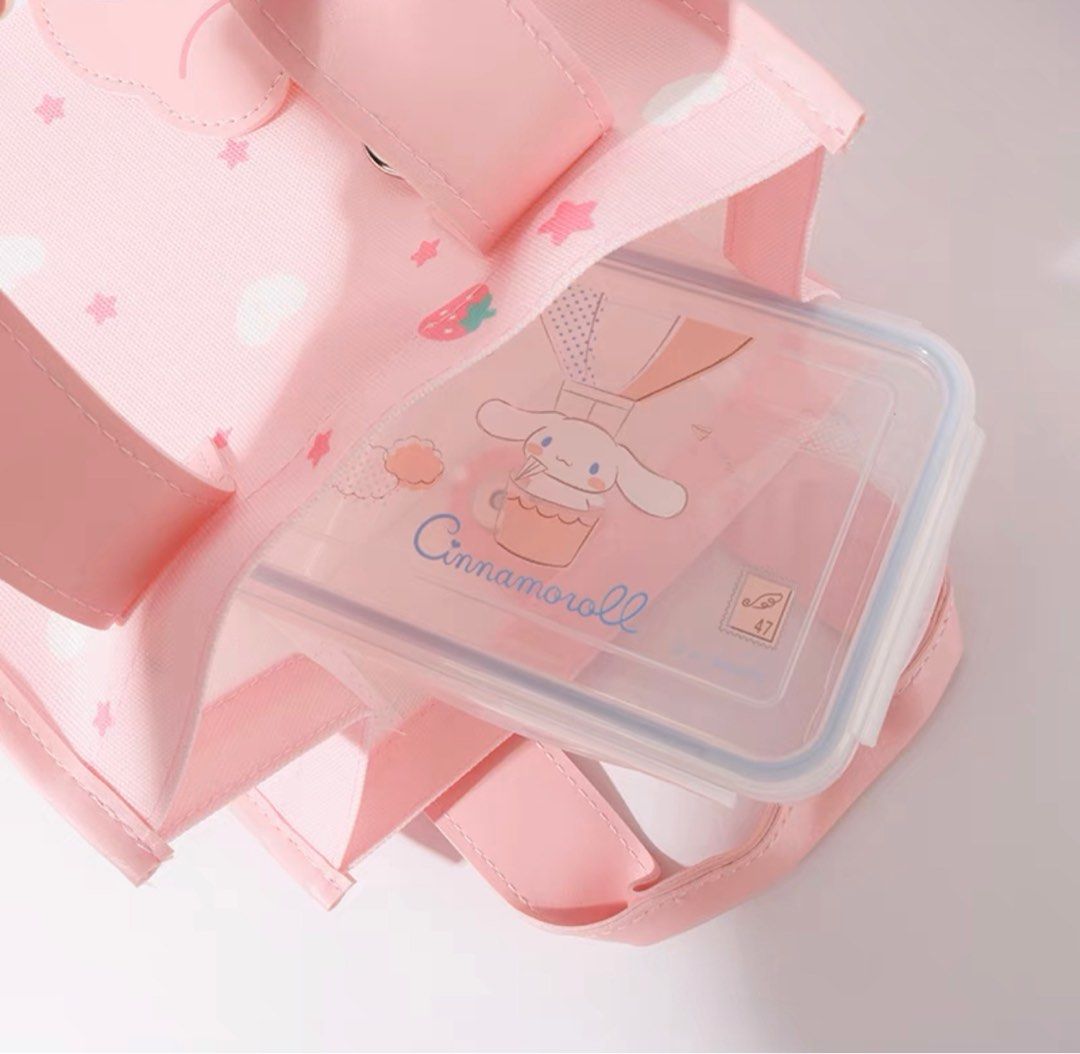 PO Sanrio LunchBox Bags Kuromi My Melody Cinnamoroll Luxury po-sanrio-lunchbox-bags-kuromi-my-melody-cinnamoroll-luxury