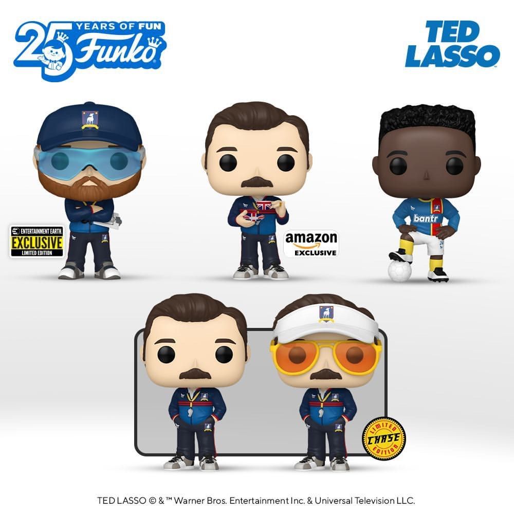 [PO] Ted Lasso Pop! Vinyl Figures - Rebecca Welton/Roy Kent/Keely Jones/Sam  Obisanya/Teacup/Believe Sign/Coach Beard/Jamie Tartt Toy