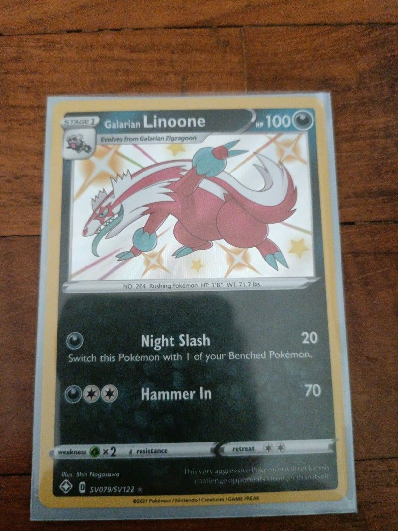 Pokemon cards shiny glarian linoone, Hobbies & Toys, Toys & Games on Carousell Pokemon cards shiny glarian linoone, Hobbies & Toys, Toys & Games on Carousell