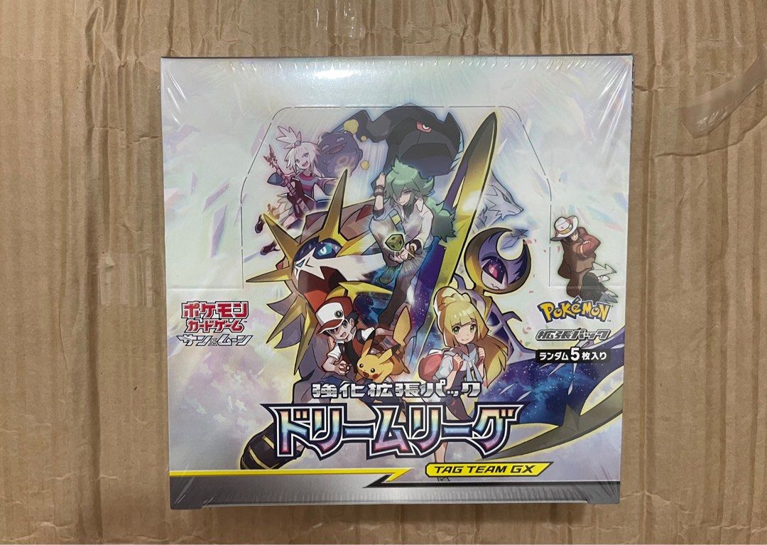 dream league pokemon booster box Dream League Booster Box SM11b main image 1