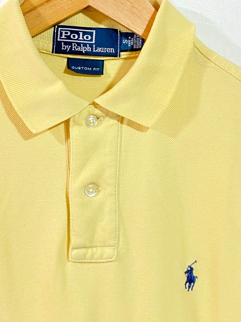 Polo by Ralph Lauren 'Custom Fit' (Category: Tshirts & Polo Shirts ) located in Baybay. Submitted by ukay.drips (Listing ID 1242140184, Image 2). Description: Polo by Ralph Lauren 'Custom Fit' ▪️Excellent Condition ▪️Small on tag ▪️W19" x L27.5" dimes ▪️No Issue/Flaws ▪️10/10 Color Rate DM for fast & easy transactions! 🙏🏼📩.