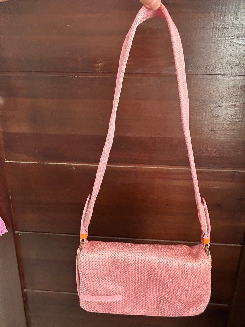 Prada shoulder bag (Category: Luxury Bags & Wallets) located in Santa Rosa. Submitted by lbx89 (Listing ID 1241957934, Image 2). Description: Guaranteed authentic please see detailed pictures provided in the listing super nice, cute and functional magnetic closure sometimes does not work super mura for authentic not for super selan.