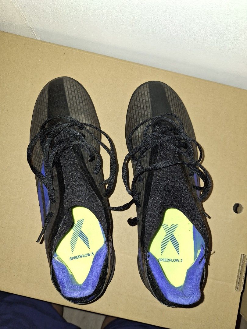 Preowned Adidas X Speedflow.3 TF, Sports Equipment, Sports u0026 Games, Racket  u0026 Ball Sports on Carousell