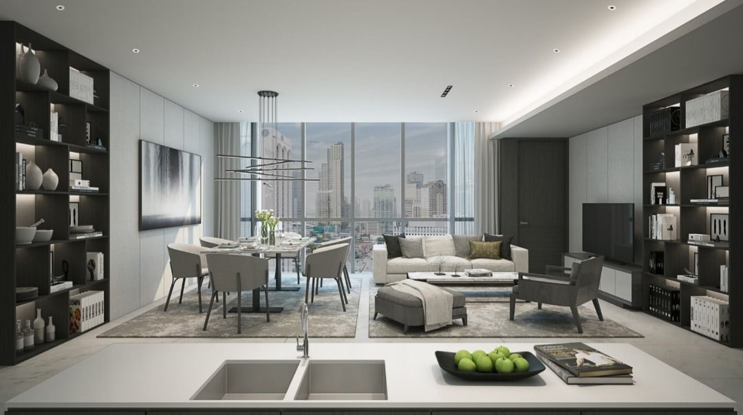 2 Bedroom Glass Suite in Park Central Ayala Land Premier, Makati Avenue