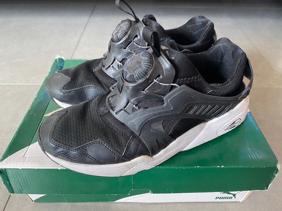 Puma Disc Blaze Black White Shoes
