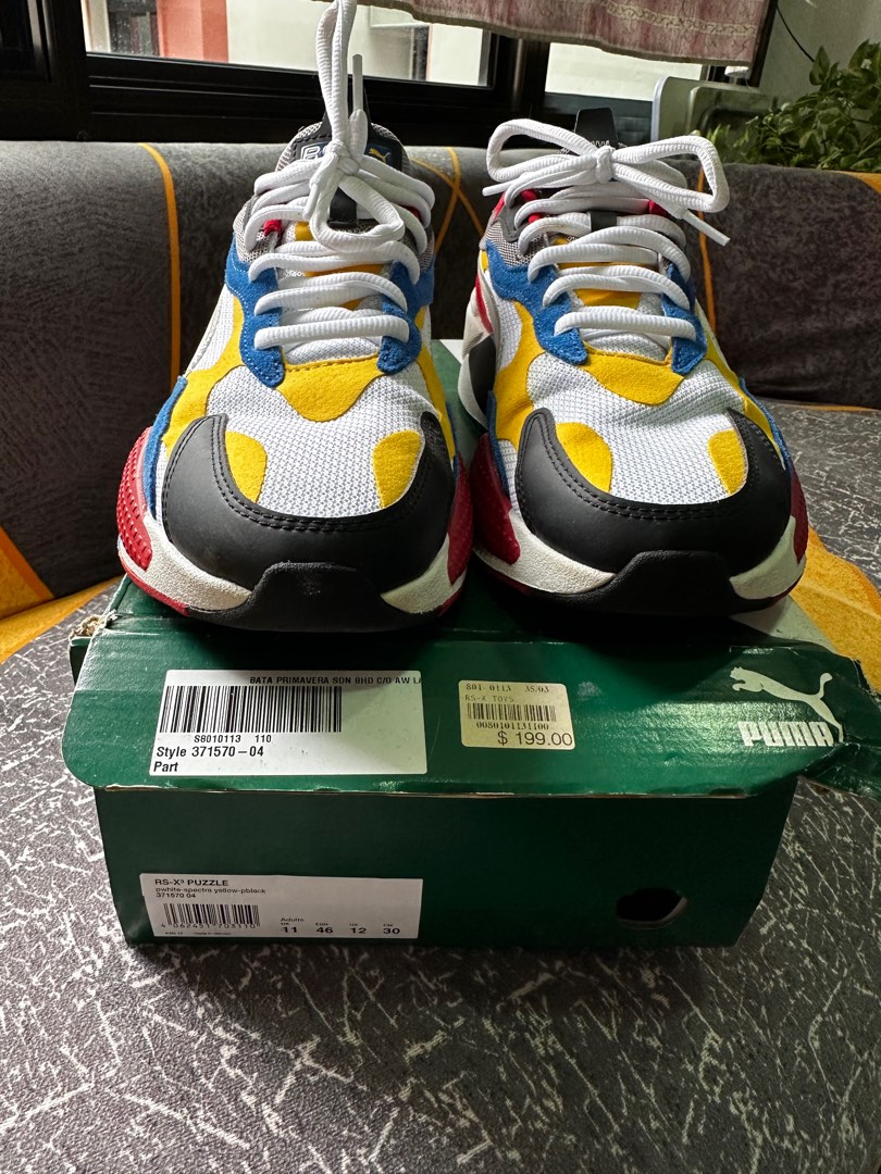 Puma RS X3 puzzle Men s Fashion Footwear Sneakers on Carousell