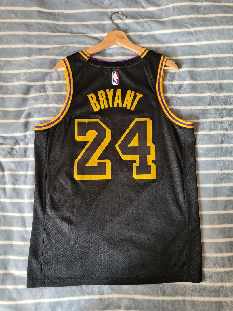 Nike Kobe Bryant City Edition Swingman Jersey (los Angeles Lakers) Men's  Nba Jersey in Black for Men