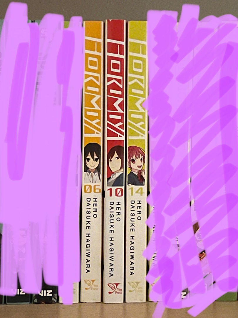 RARE! horimiya manga vol 6 , 10 , 14, Hobbies & Toys, Books & Magazines