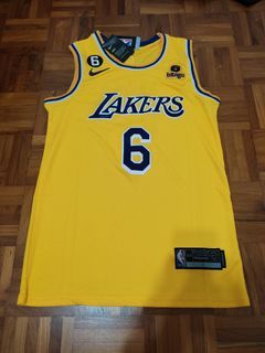 Nike 2022/23 Authentic Lakers Lebron James Statement Edition NBA Jersey,  Men's Fashion, Activewear on Carousell