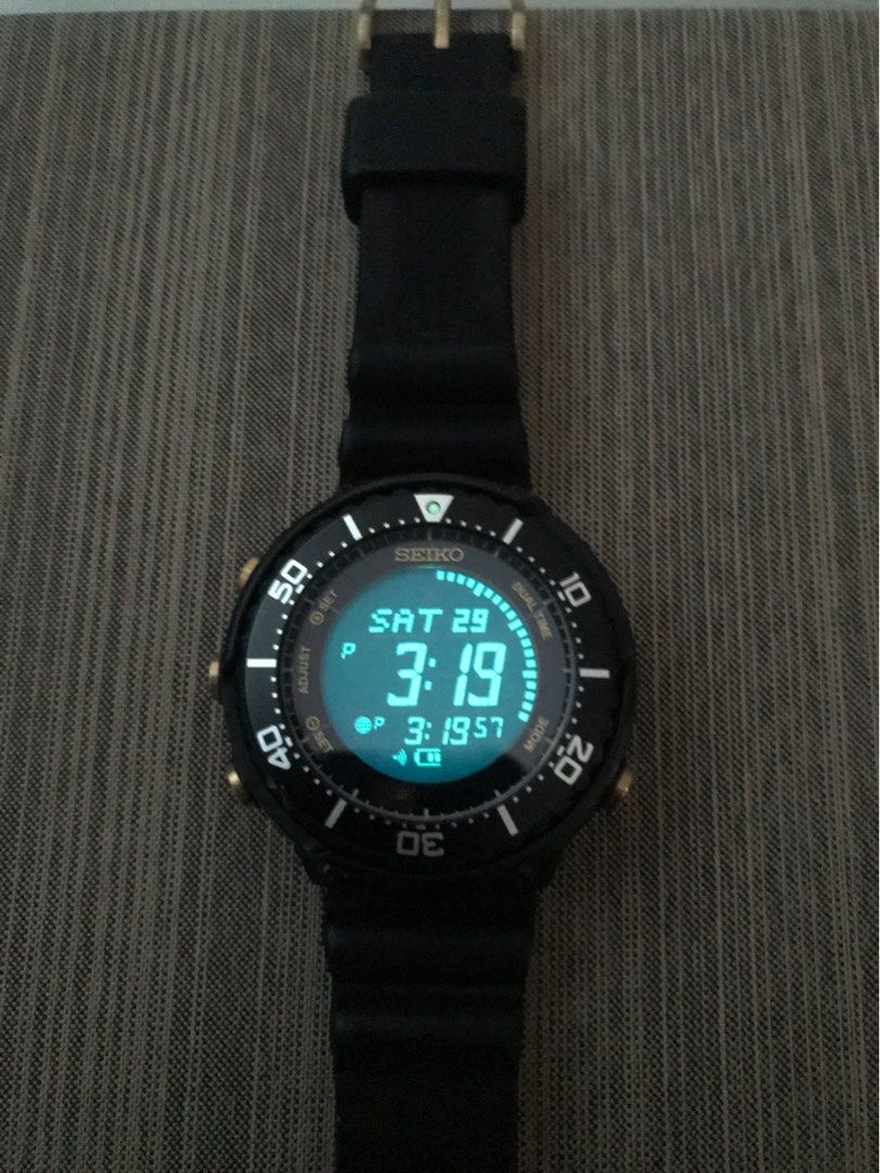 Seiko digi deals tuna sbep005