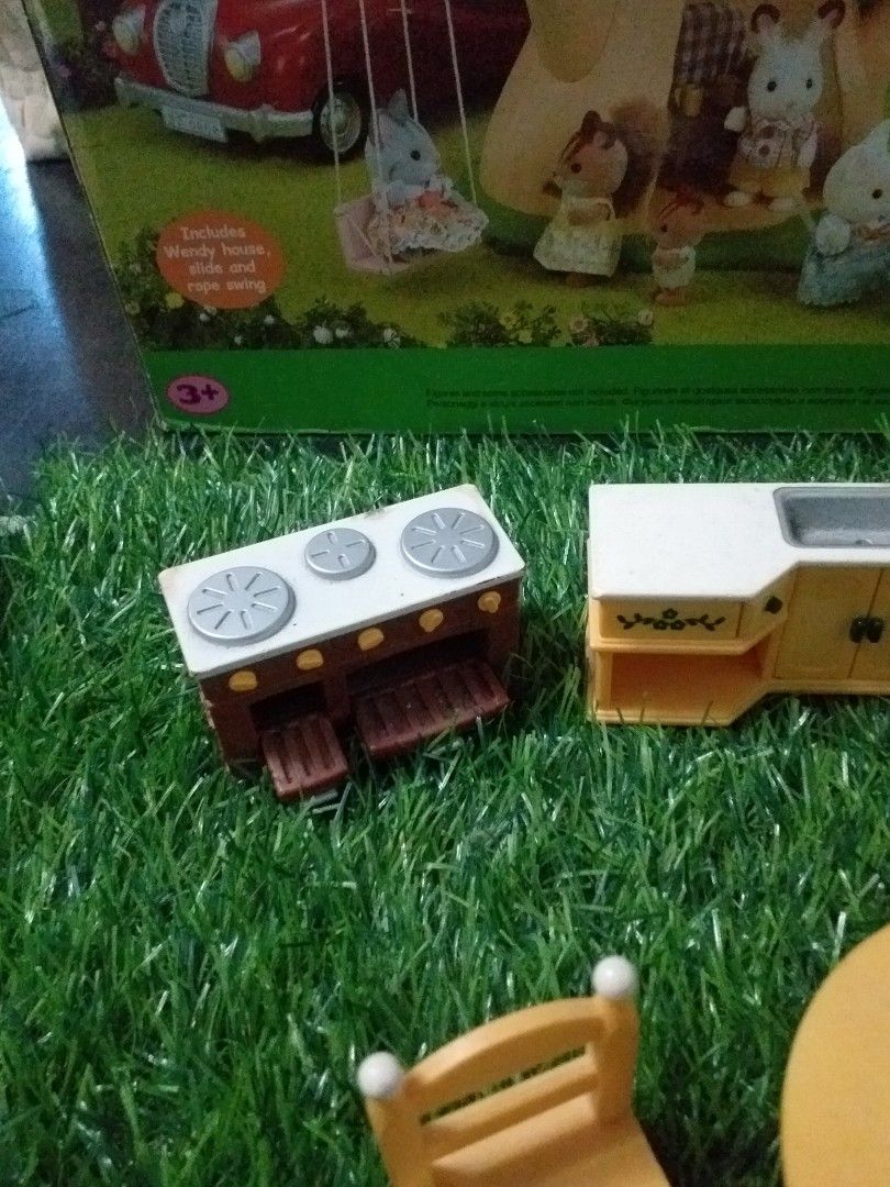 Rare Sylvanian Families Kitchen Set (Category: Kids Toys) located in Nagcarlan. Submitted by mariafaithdeclutters (Listing ID 1242040290, Image 3). Description: RFS decluttering Finally my child decided to let go some of her Sylvanian toys. In good used condition With minor flaws but no damage What you see is what you'll get Sold in set Last price posted We sell our personally owned things. 👍Pls. inquire politely. 👍NO return/NO exchange ALL ITE