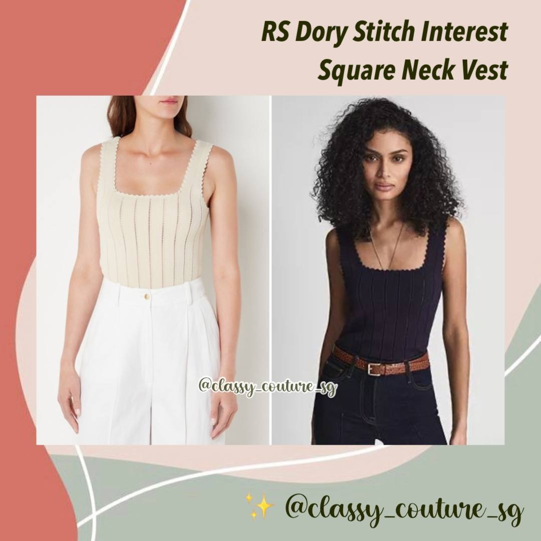 Ribbed Seamless Square Neck Tank Top