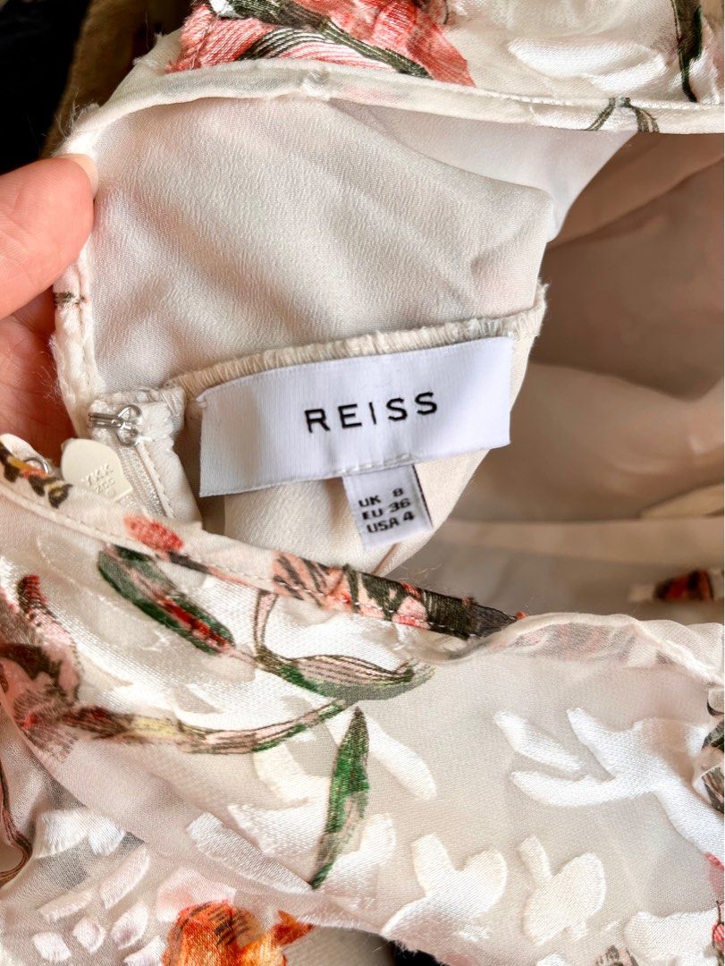 Reiss leila burnout dress 2025