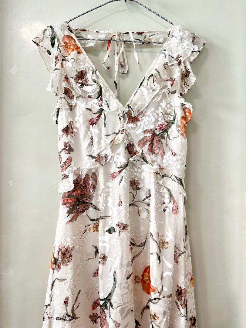 Reiss leila sales burnout dress
