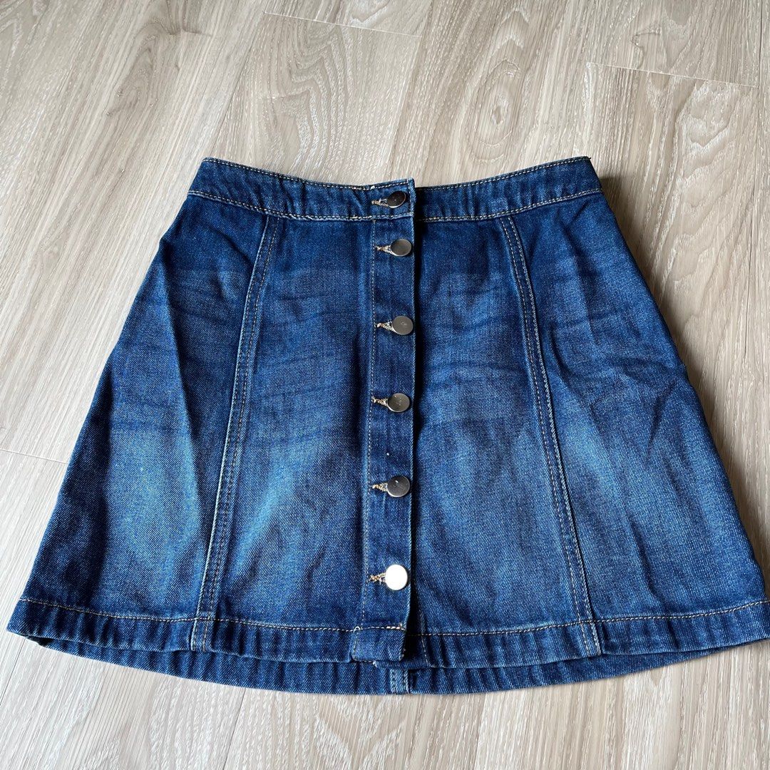 Jeans rok h&m store