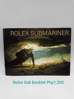 Rolex Submariner Original Pamphlet