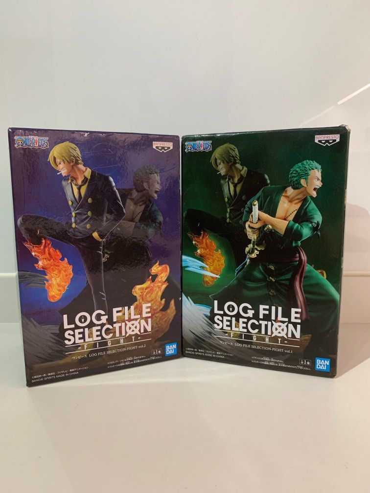 Roronoa Zoro & Sanji set Log File Selection fight One Piece