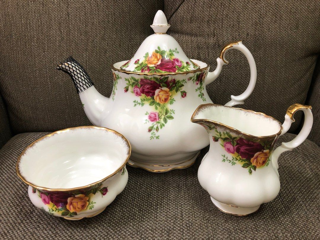 Old country deals roses teapot